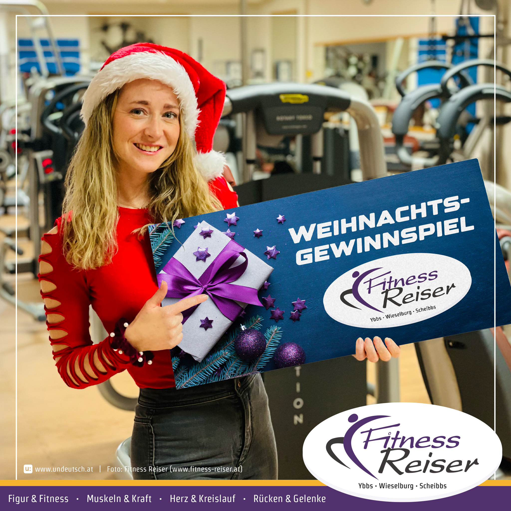 Weihnachtsgewinnspiel 2022 | Fitness Reiser GmbH